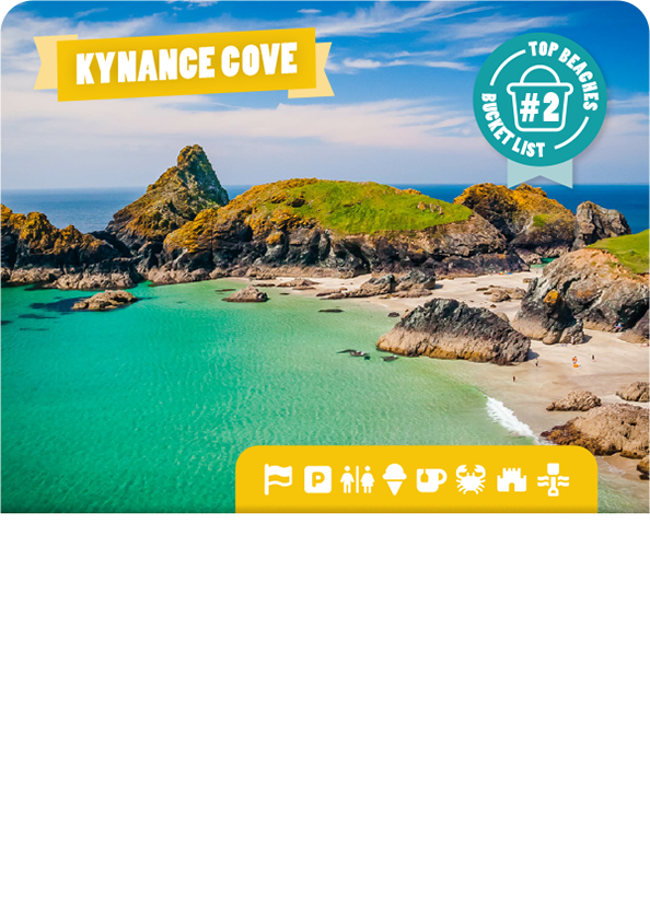 Interior page of Cornwall’s Best Beach Card Game & Beach Guide